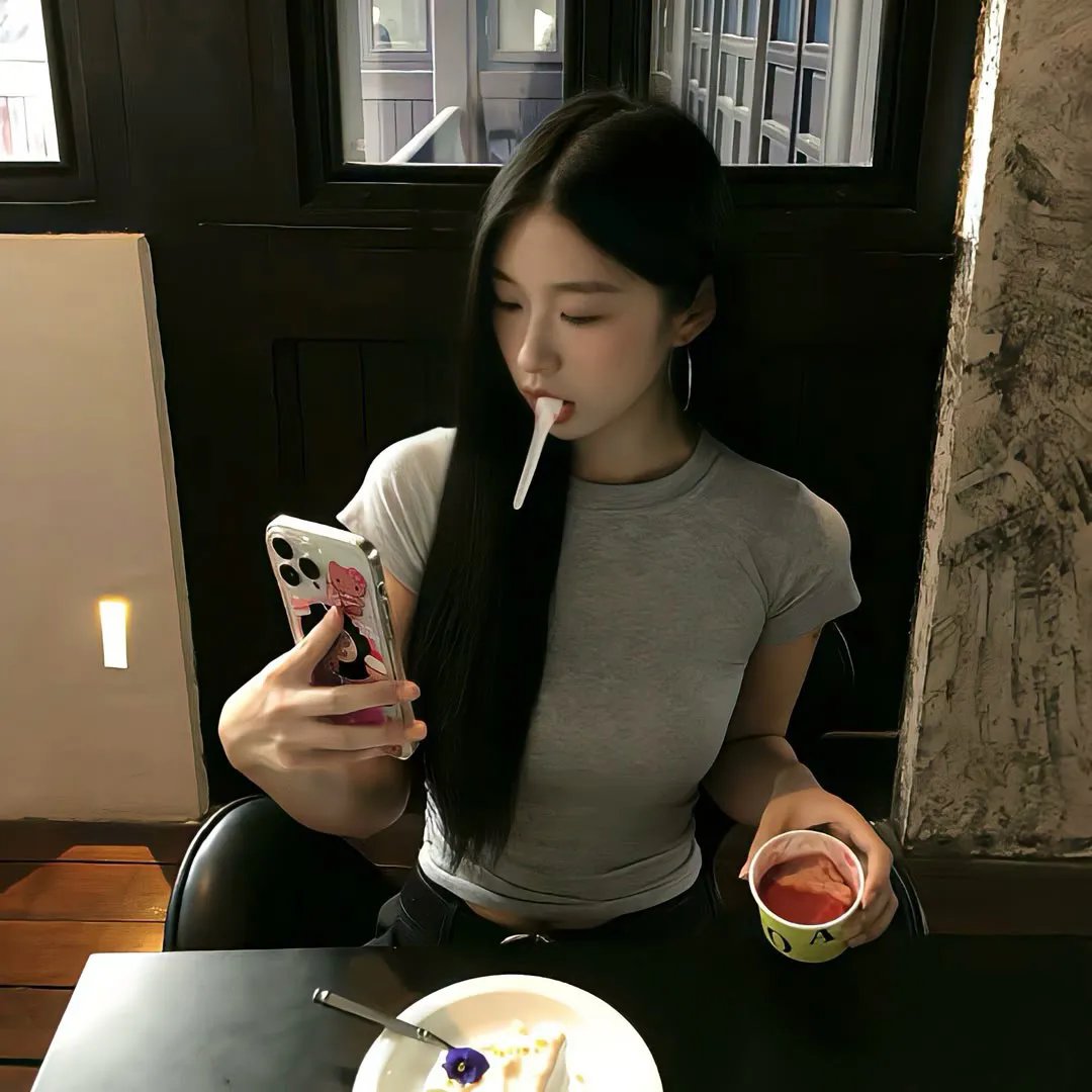 在窗边